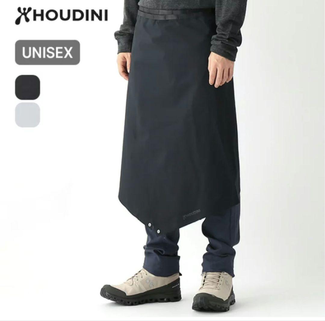 HOUDINI The Square 黒　フーディニレインスカート使用感あり