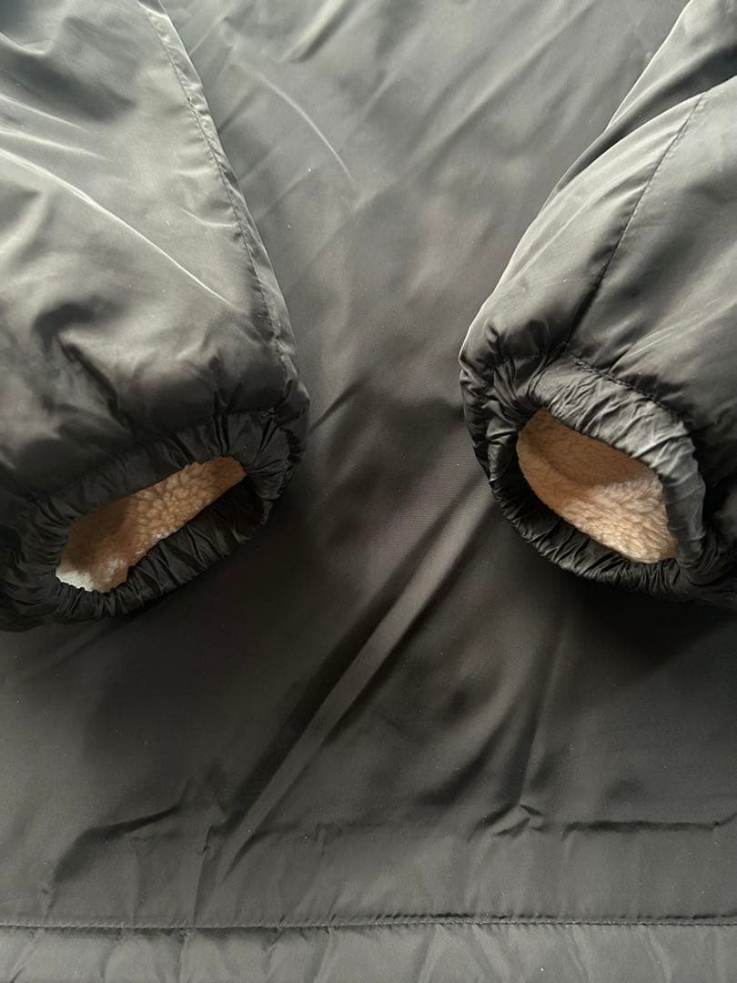 美品　ROLLER Magazine ボアコーチジャケット L 黒