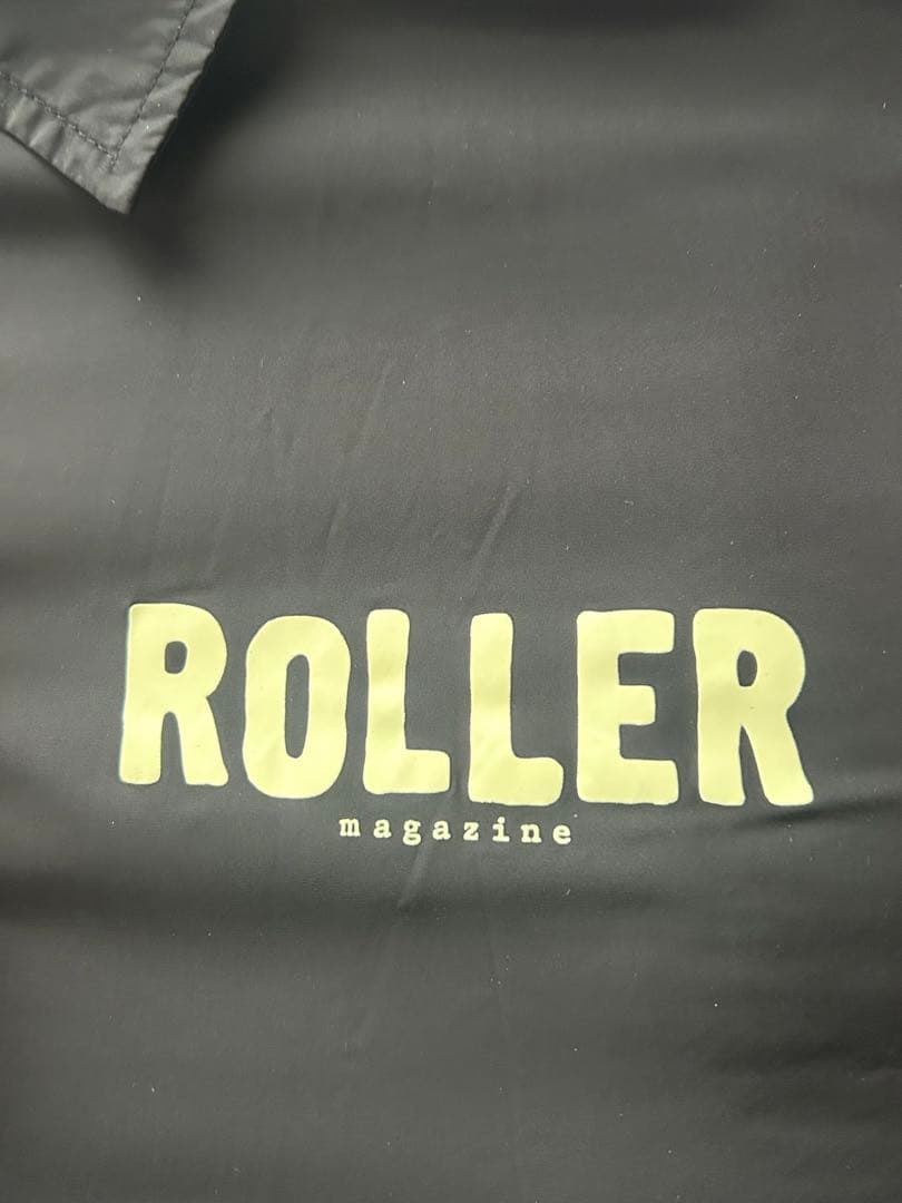 美品　ROLLER Magazine ボアコーチジャケット L 黒