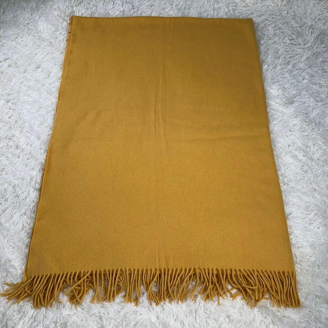 こゆび姫♡ 美品✨エルメス カシミヤ100% ショールマフラー 大判200