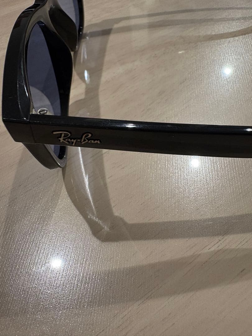 Ray-Ban ウェイファーラー ブラック ブルーレンズ