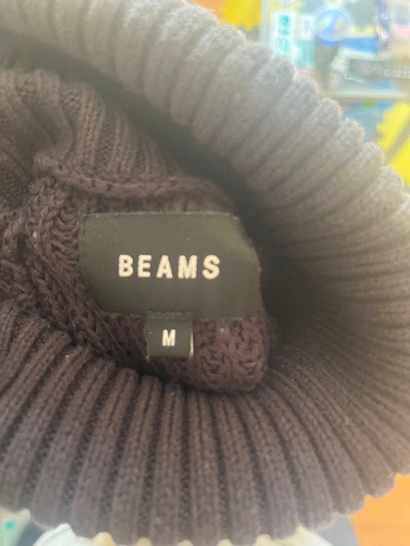 ビームス黒ニット
