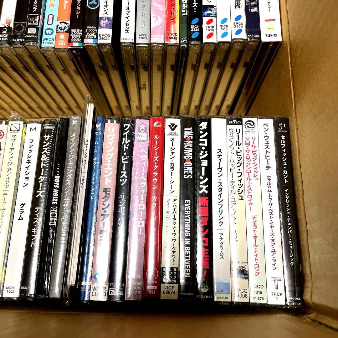 洋楽CD【未開封】まとめ売り　６４枚　ロック系中心　国内盤