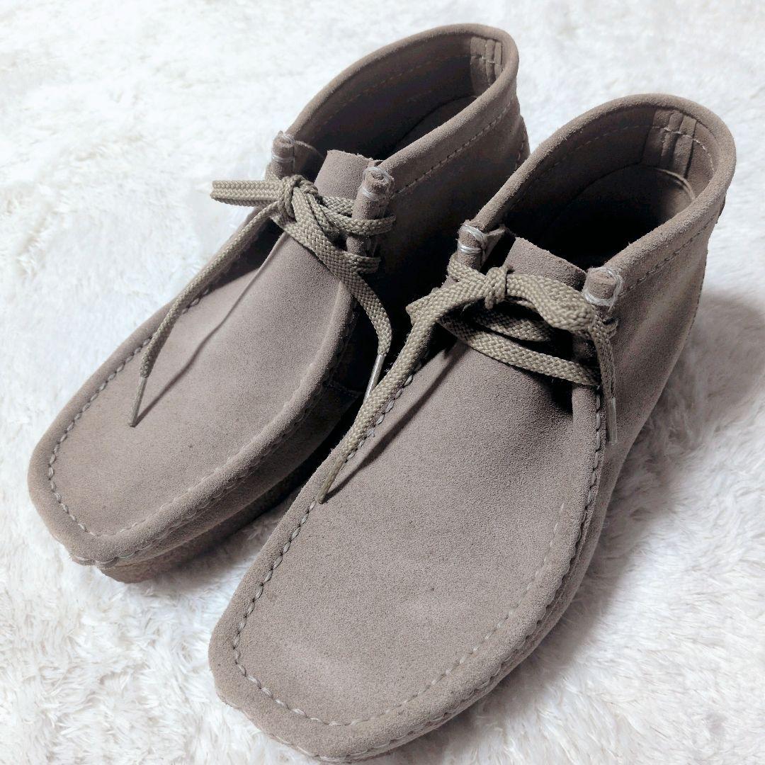 【美品】クラークス メンズ シェーカーII 25cm ベージュ