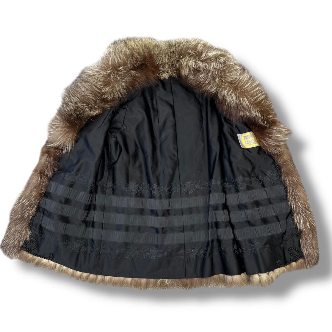 SAGA FOX サガフォックス リアルファー ファーコート 毛皮 金サガ