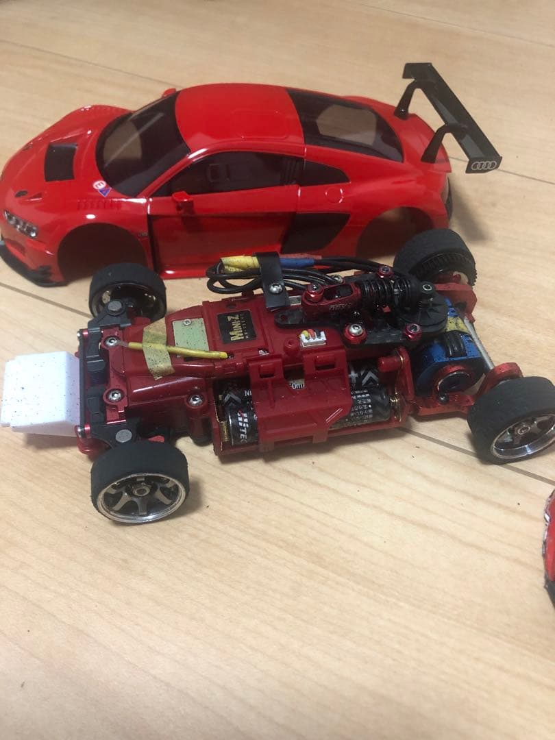 京商ミニッツ MR-03EVO ボックス、スペアパーツ、工具付き