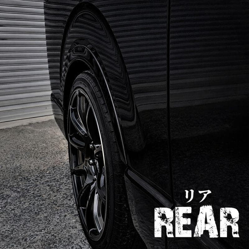 ハイエース２００系 スタイリッシュフェンダー 車検 オーバーフェンダー 209