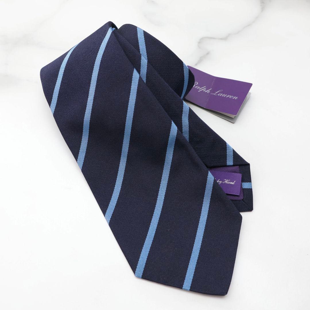 未使用に近いRalph Lauren ラルフローレン パープルレーベル ネクタイ