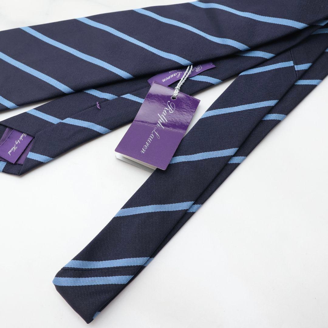 未使用に近いRalph Lauren ラルフローレン パープルレーベル ネクタイ