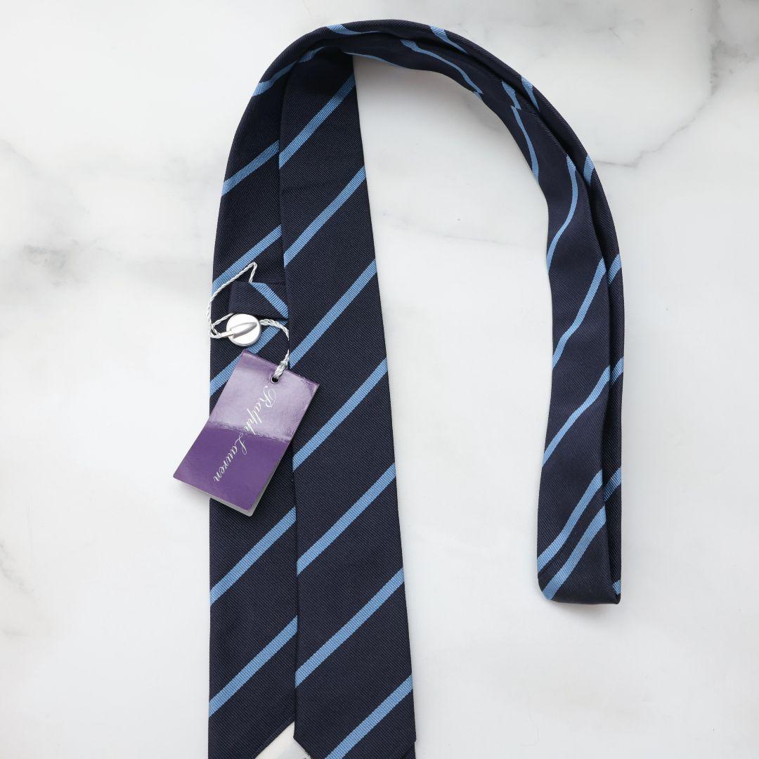 未使用に近いRalph Lauren ラルフローレン パープルレーベル ネクタイ
