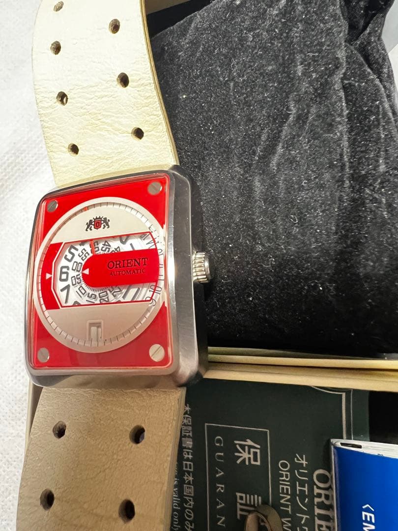 稼働品 ORIENT オリエント 腕時計 ERAM-C1 スクエア