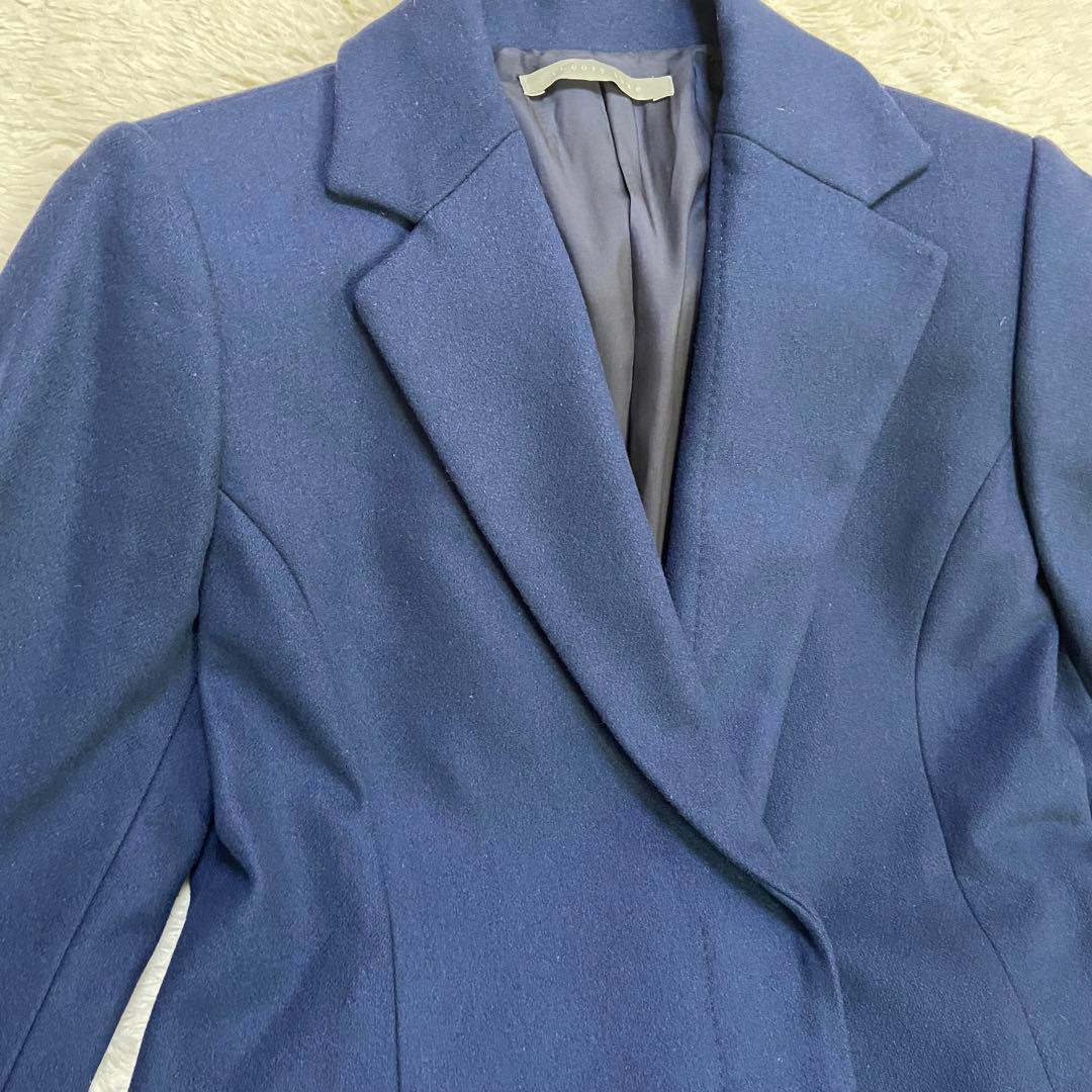 【美品✨】theory luxe セオリー　ネイビー チェスターコート L