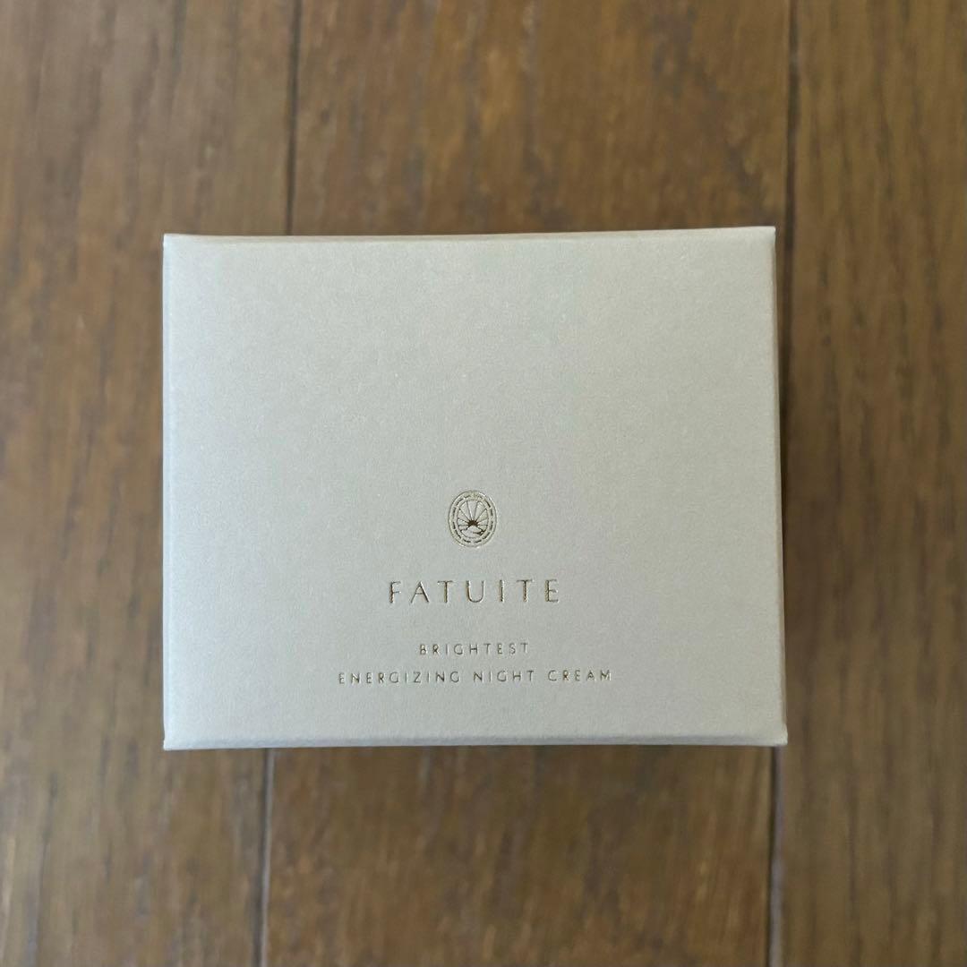 FATUITE ブライテスト エナジジングナイトクリーム＋トラベルキット