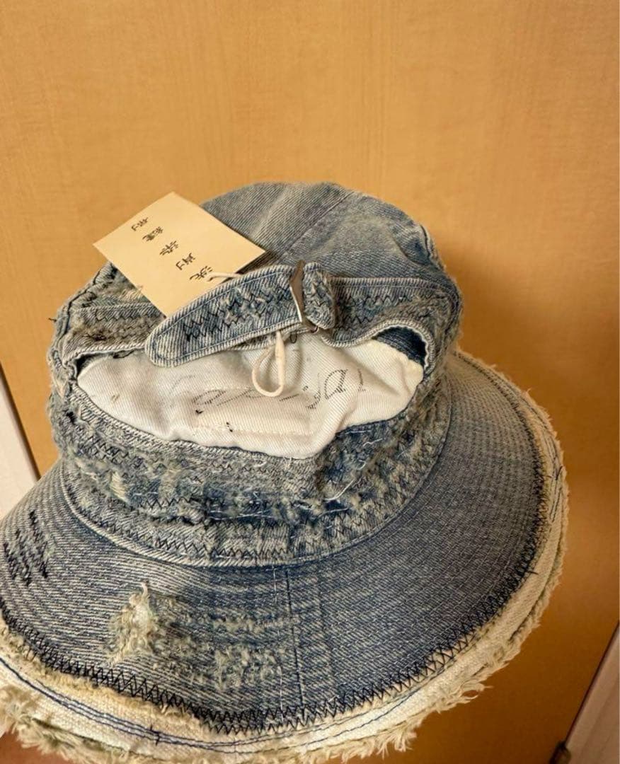 BADHOP着用 キャピタル KAPITAL クラッシュリメイク バケットハット