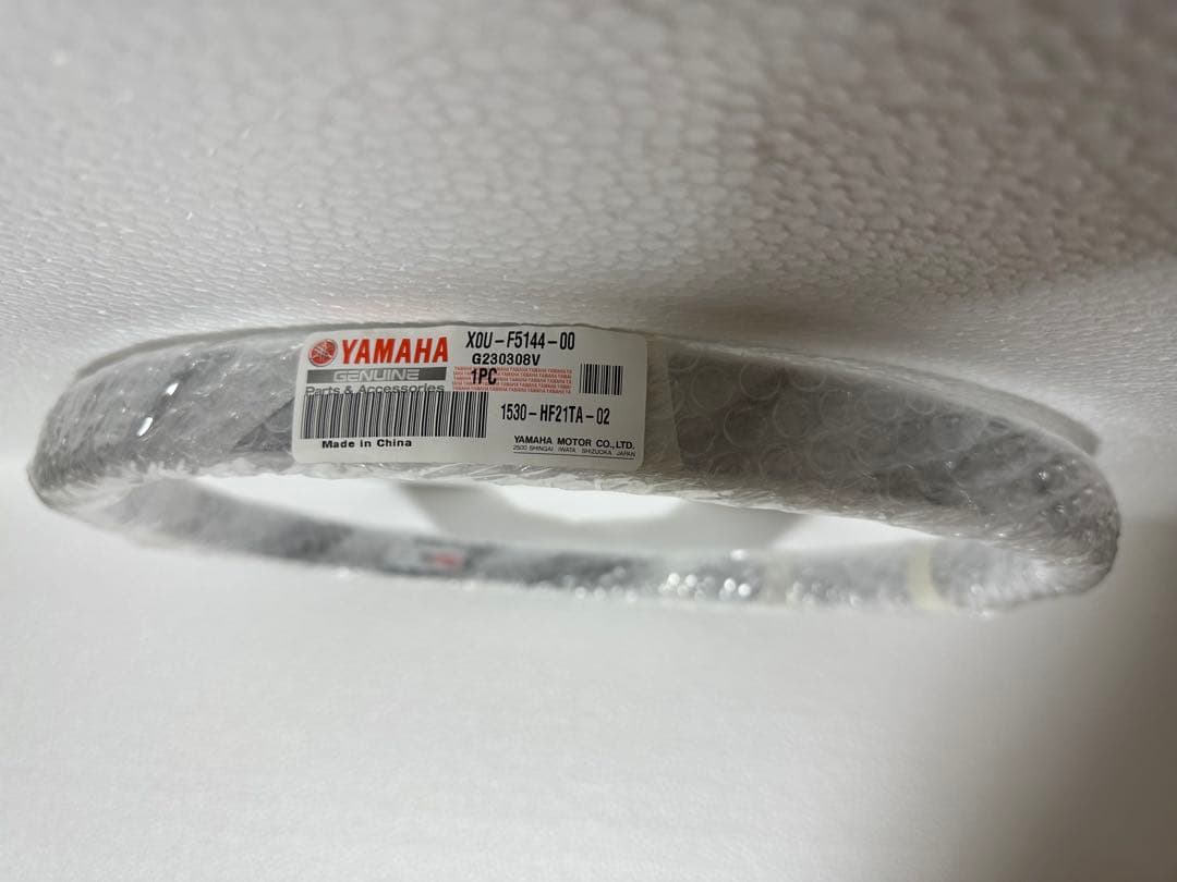 ヤマハPAS 20インチ純正部品使用による完全手組み前輪ホイル