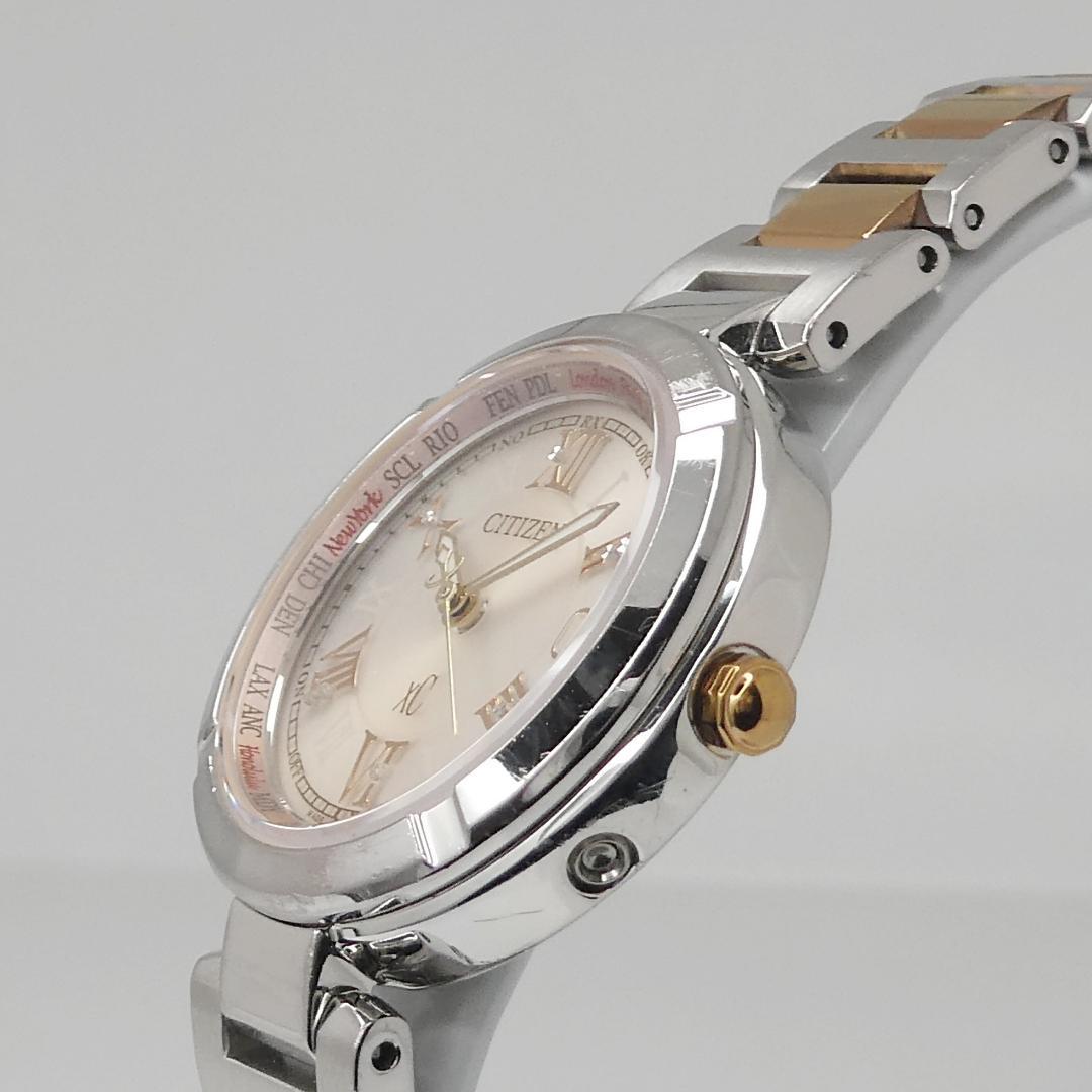 ✴良品稼働品 シチズン xC ハッピーフライト 電波ソーラー チタン 15㎝