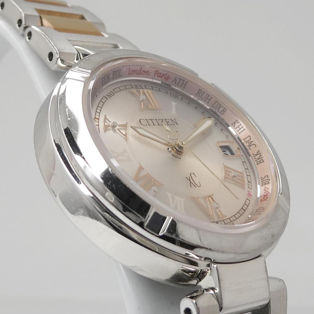 ✴良品稼働品 シチズン xC ハッピーフライト 電波ソーラー チタン 15㎝