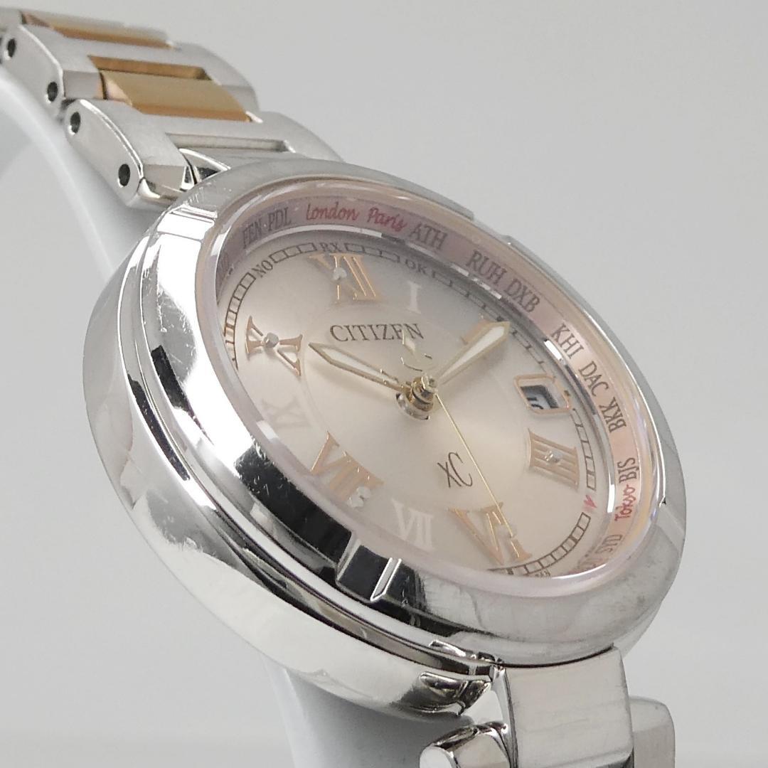 ✴良品稼働品 シチズン xC ハッピーフライト 電波ソーラー チタン 15㎝
