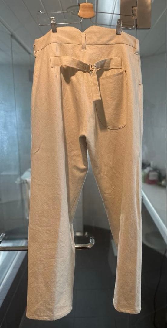 パンツ URUTOKYO COTTONHEMP 1TUCK PANTS 3