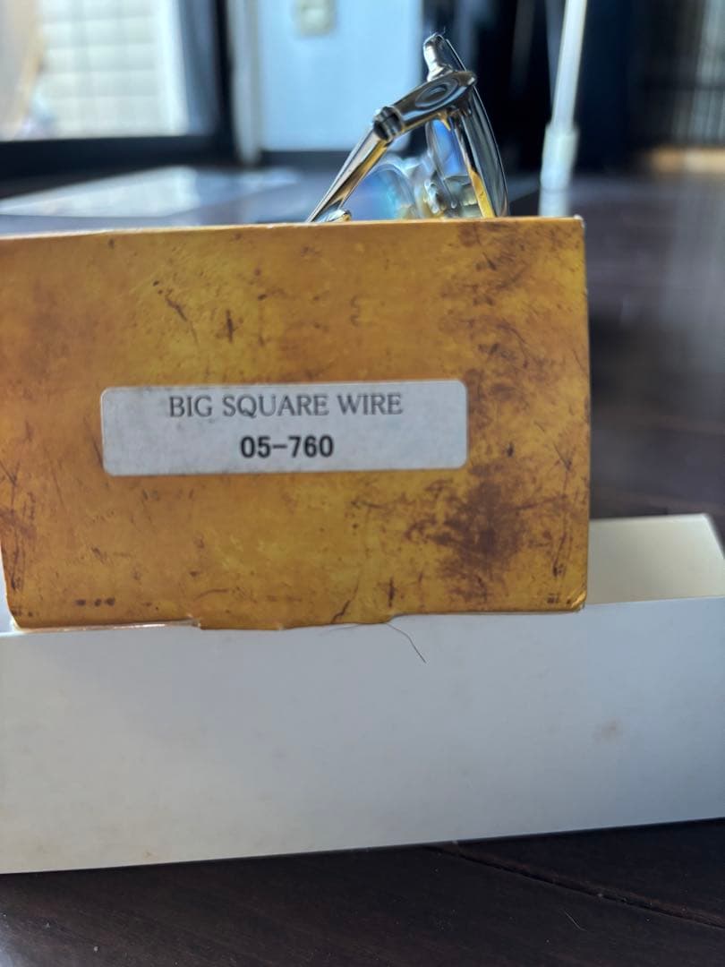 BIG SQUARE WIRE サングラス