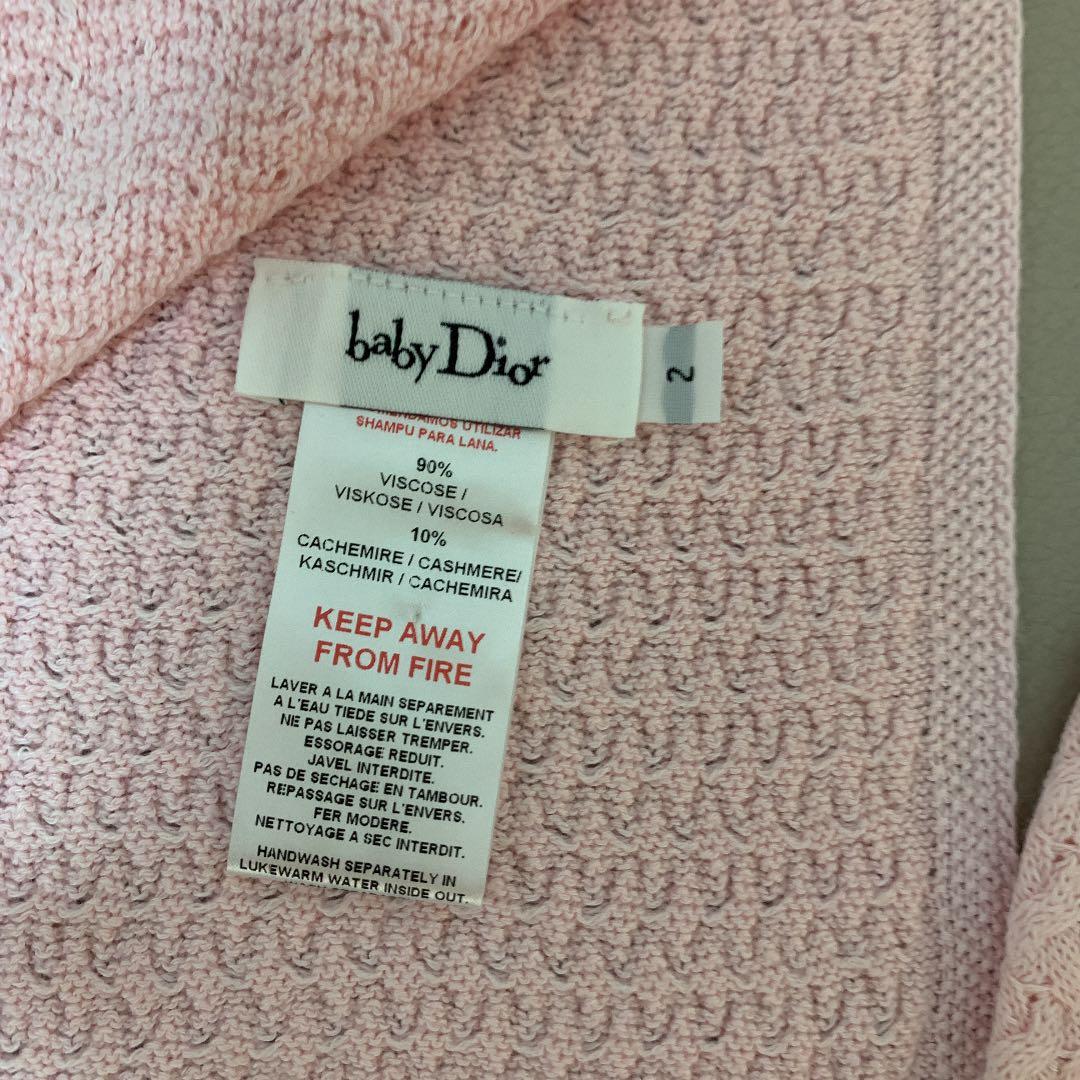 ディオール　お祝い　新品　キッズ　ベビー　帽子　マフラー　手袋　セット