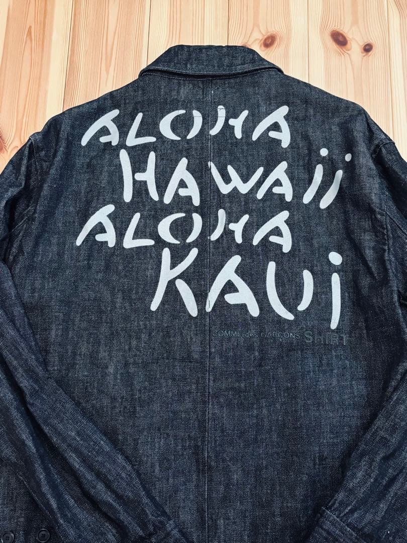 【極美品】COMME des GARÇONS denim jacketBLACK