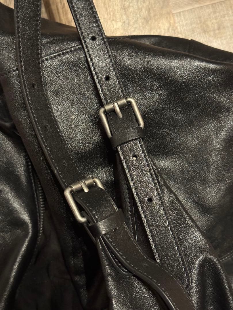 Simple Project レザー　ショルダーバッグ　モード　Y2K