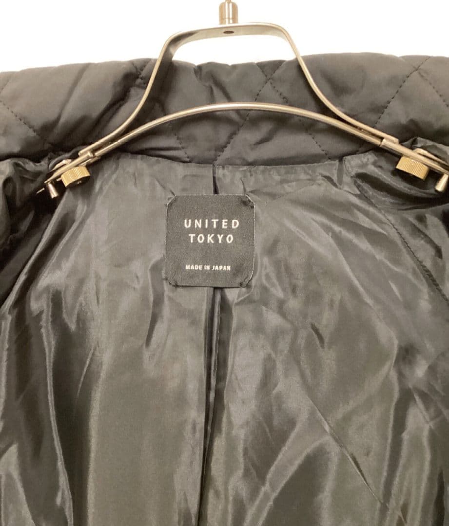 ユナイテッドトウキョウ■完売！キルティングフーディーコート 日本製