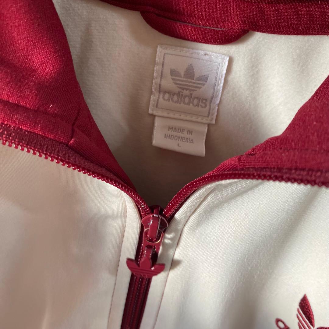 アディダス　超好配色　マルチカラートラックジャケット　ハイネック