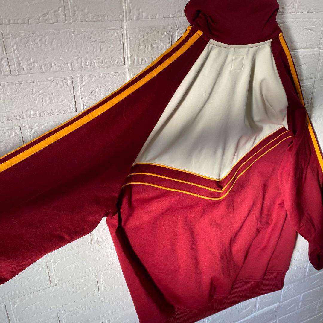 アディダス　超好配色　マルチカラートラックジャケット　ハイネック