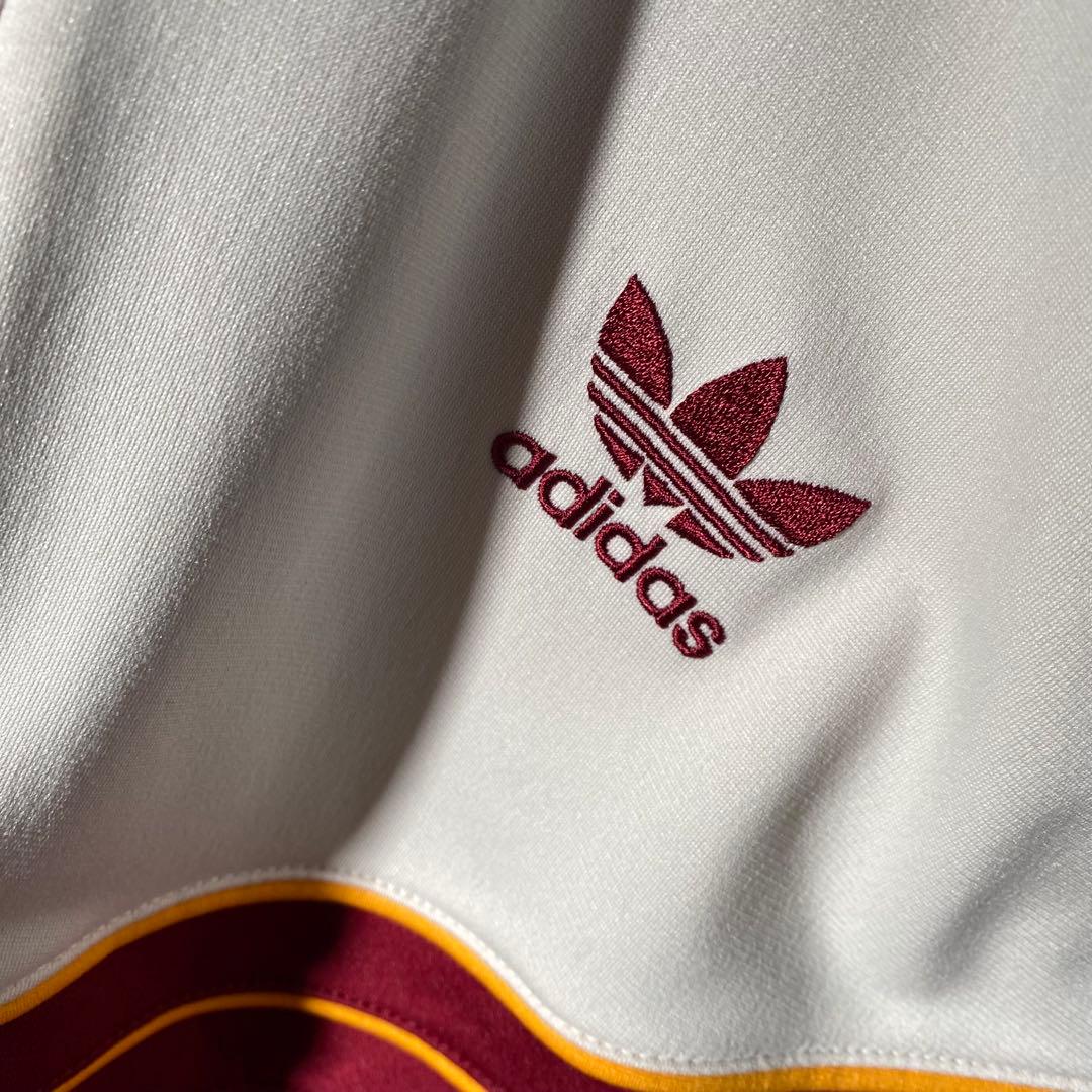 アディダス　超好配色　マルチカラートラックジャケット　ハイネック