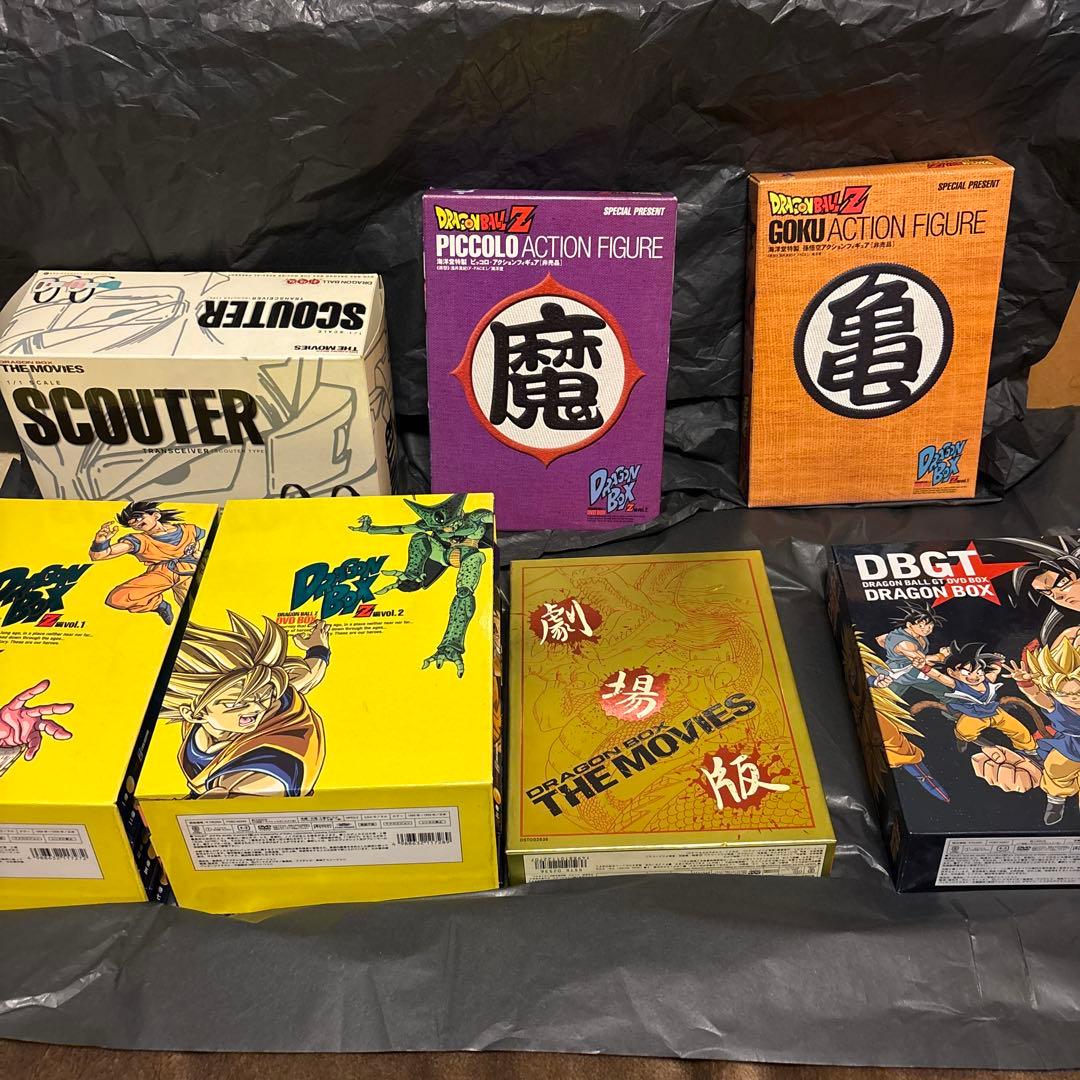 ドラゴンボールZ GT 劇場版DVD BOX 非売品フィギュア　スカウター
