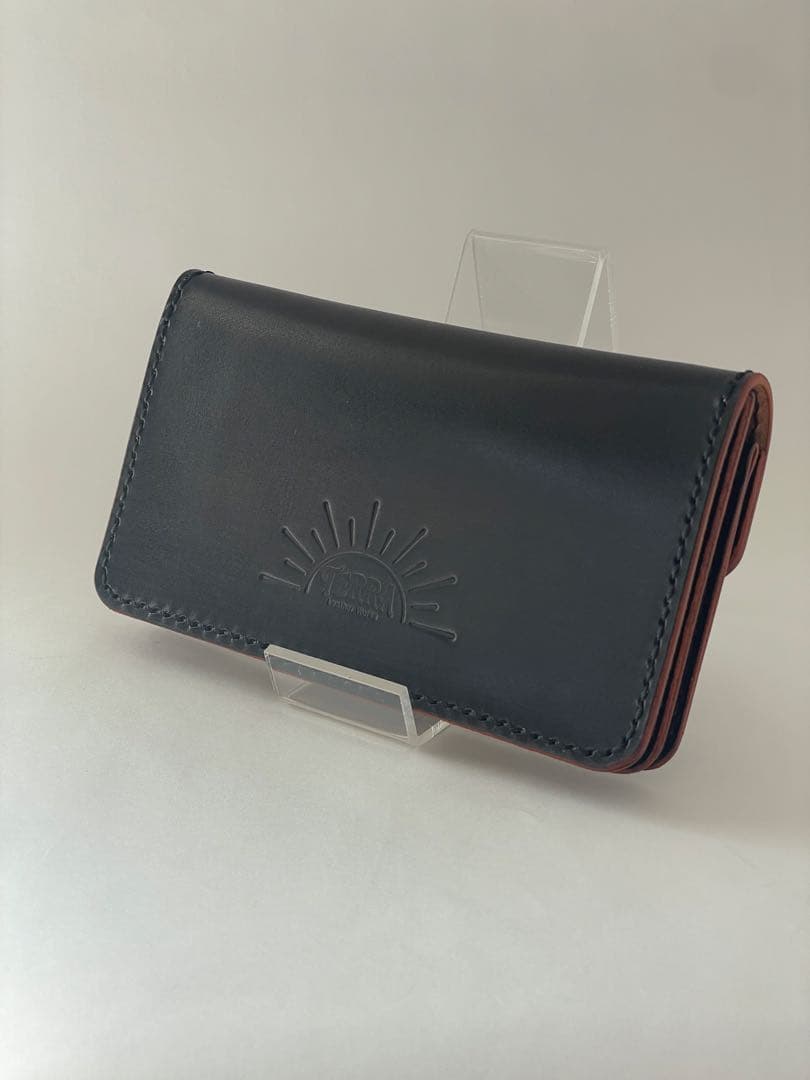 【制作入れ替えのため値下げ】ミドルトラッカーウォレット／　メンズ　レディース本革