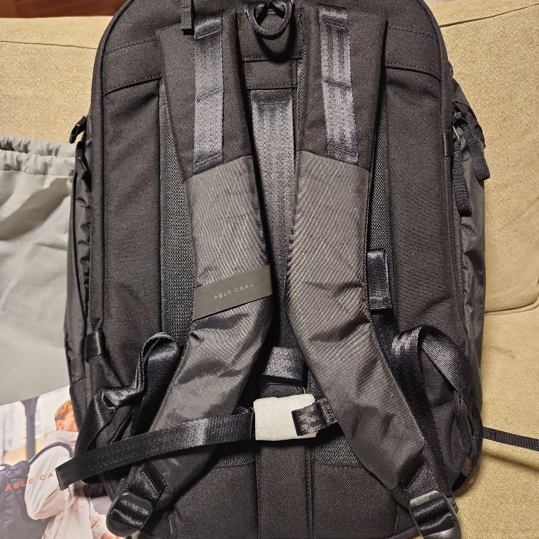 新品 ABLE CARRY Max Backpack X-Pac リュック 黒