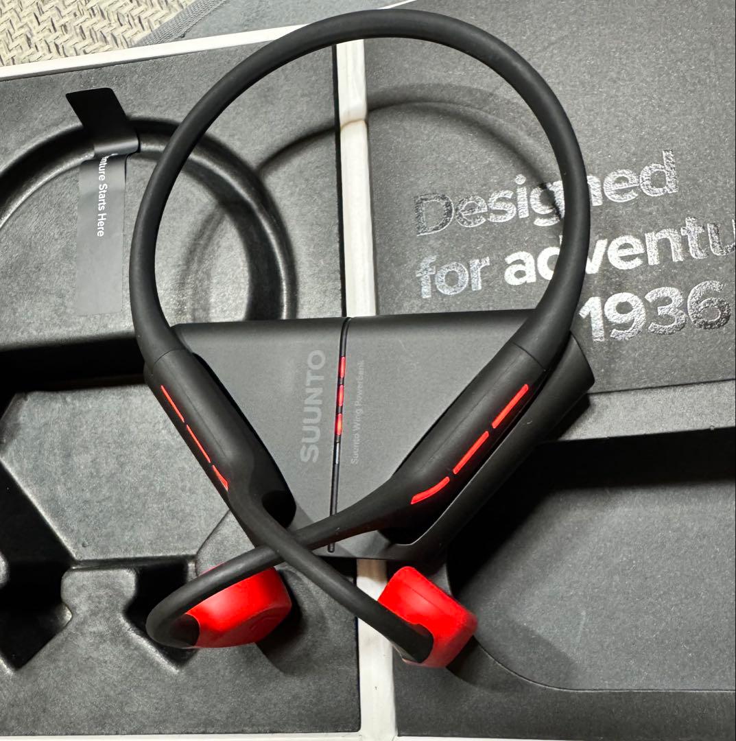 【ほぼ未使用】SUUNTO WING 骨伝導イヤフォン