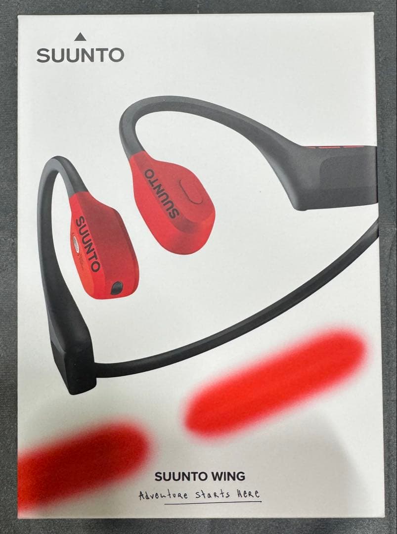 【ほぼ未使用】SUUNTO WING 骨伝導イヤフォン