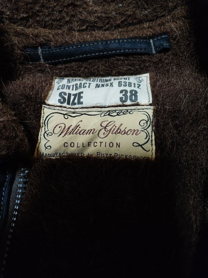 バズリクソンズ N-1 デッキジャケット WILLIAM GIBSON