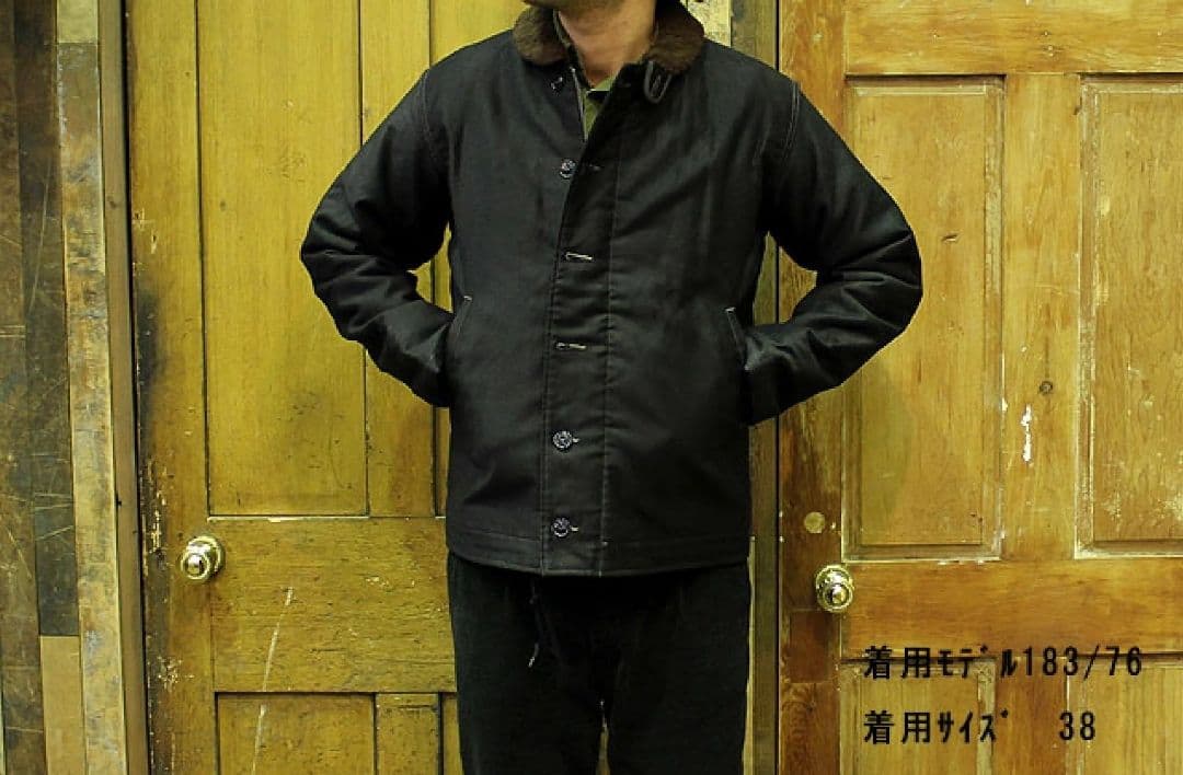 バズリクソンズ N-1 デッキジャケット WILLIAM GIBSON