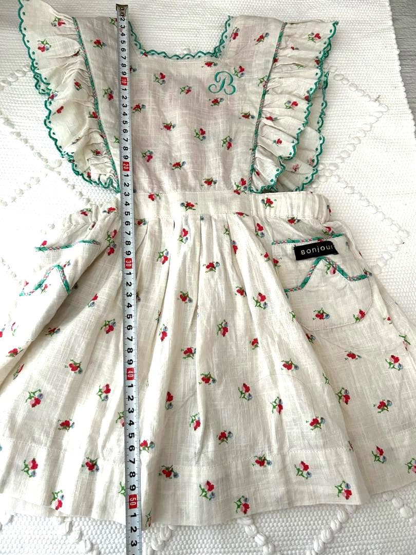 bonjour diary エプロンドレス 4Y ボンジュールダイアリー