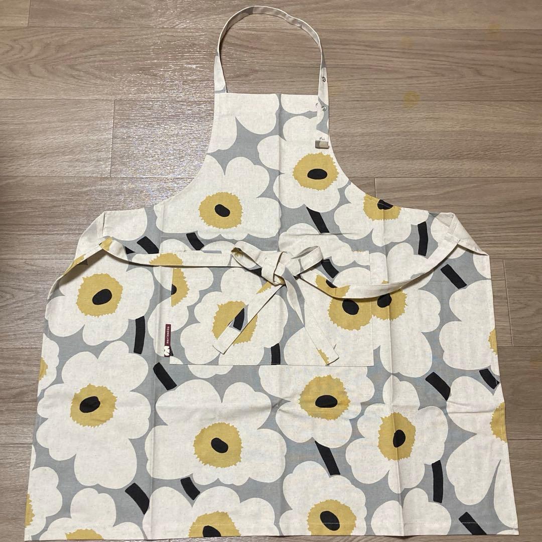 【匿名配送】マリメッコ　ウニッコ60周年　エプロン