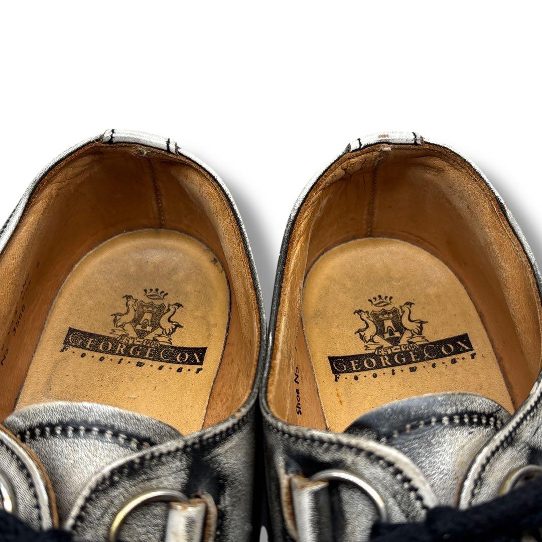 E COX ジョージコックス【26.5】ギブソン ラバーソール 厚底