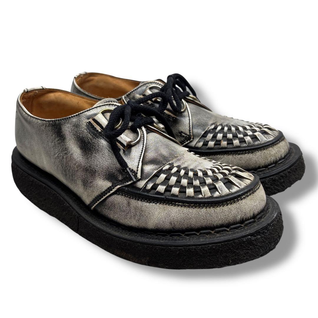 E COX ジョージコックス【26.5】ギブソン ラバーソール 厚底