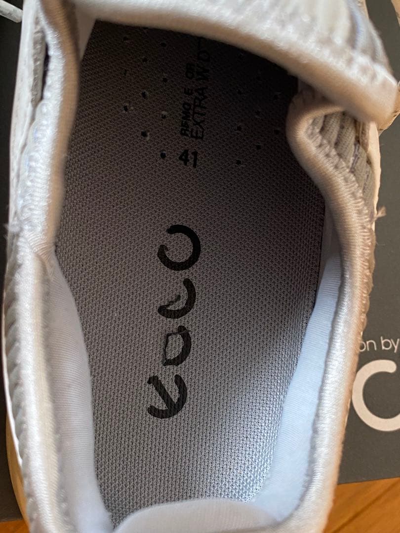 ecco BIOM c4 ゴルフシューズ ホワイトEU41 25.5