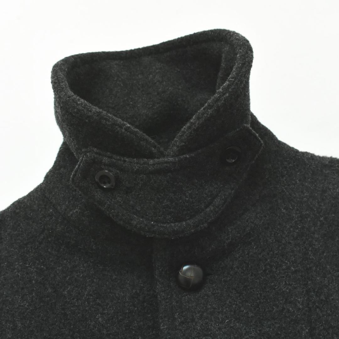 【美品】ダントン DANTON ウール パイル ラウンドカラー ジャケット 40