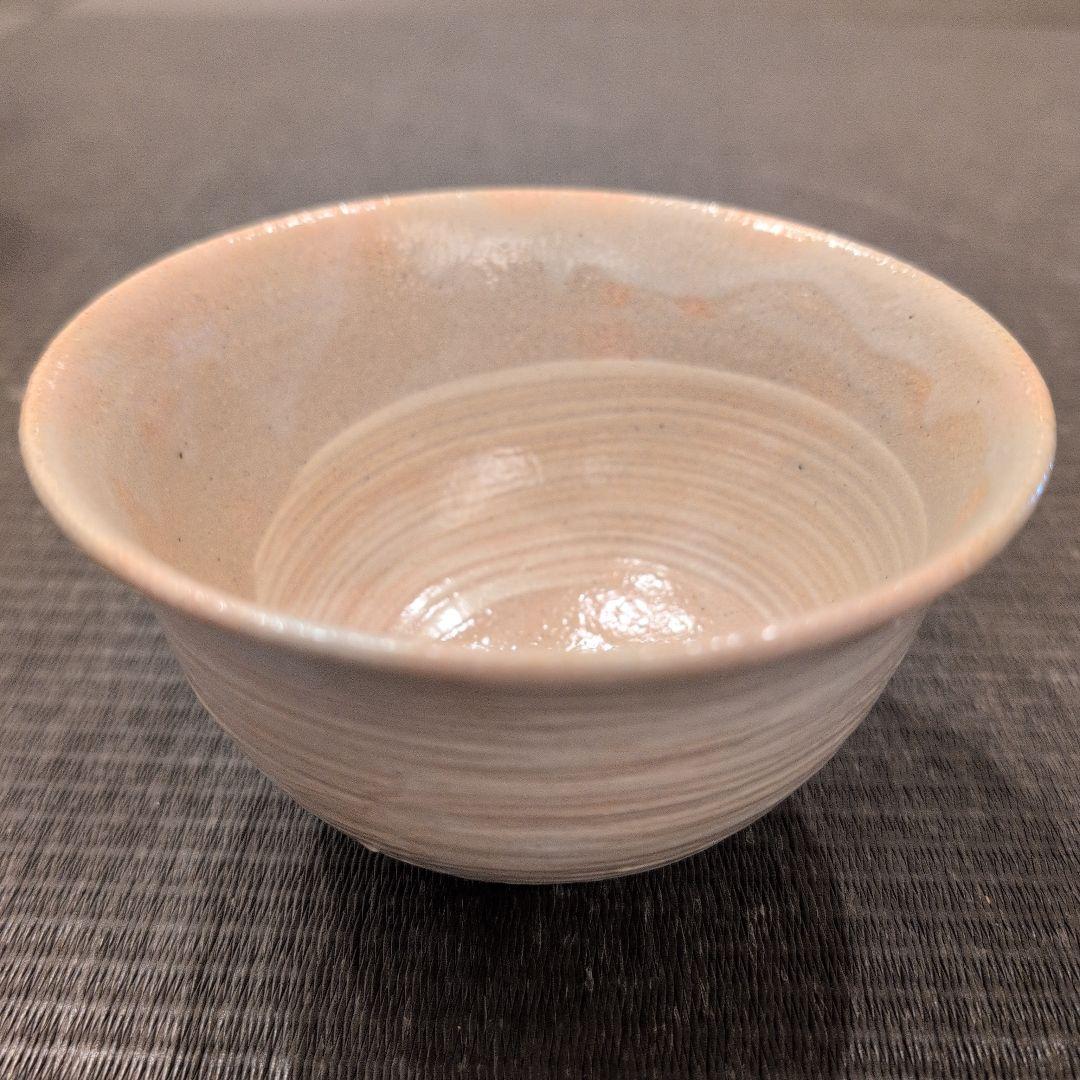 茶道具　茶碗　数茶碗　刷毛目　宇田佐平造　共箱