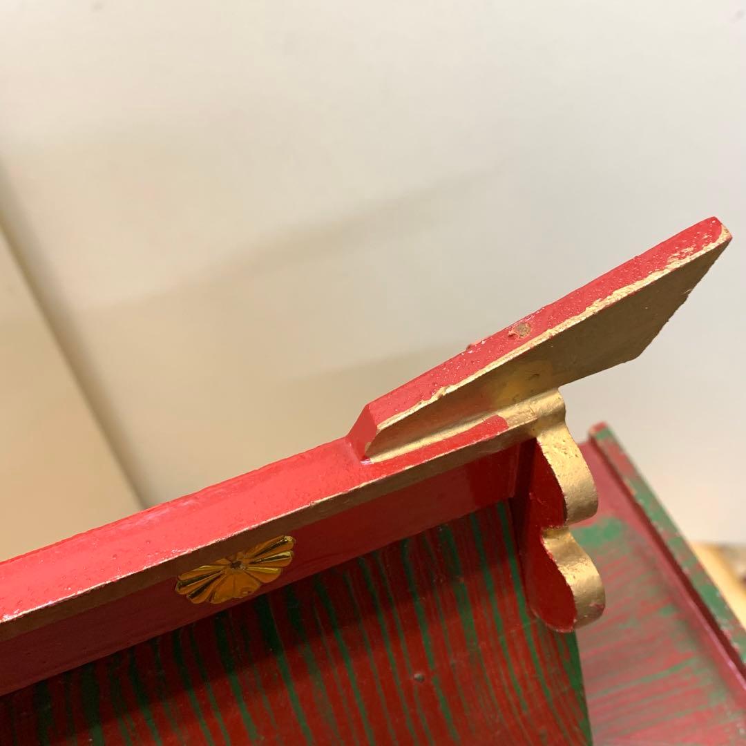 雛御殿 全長 50 cm 木製 直し パーツ不足あり 節句 雛祭り