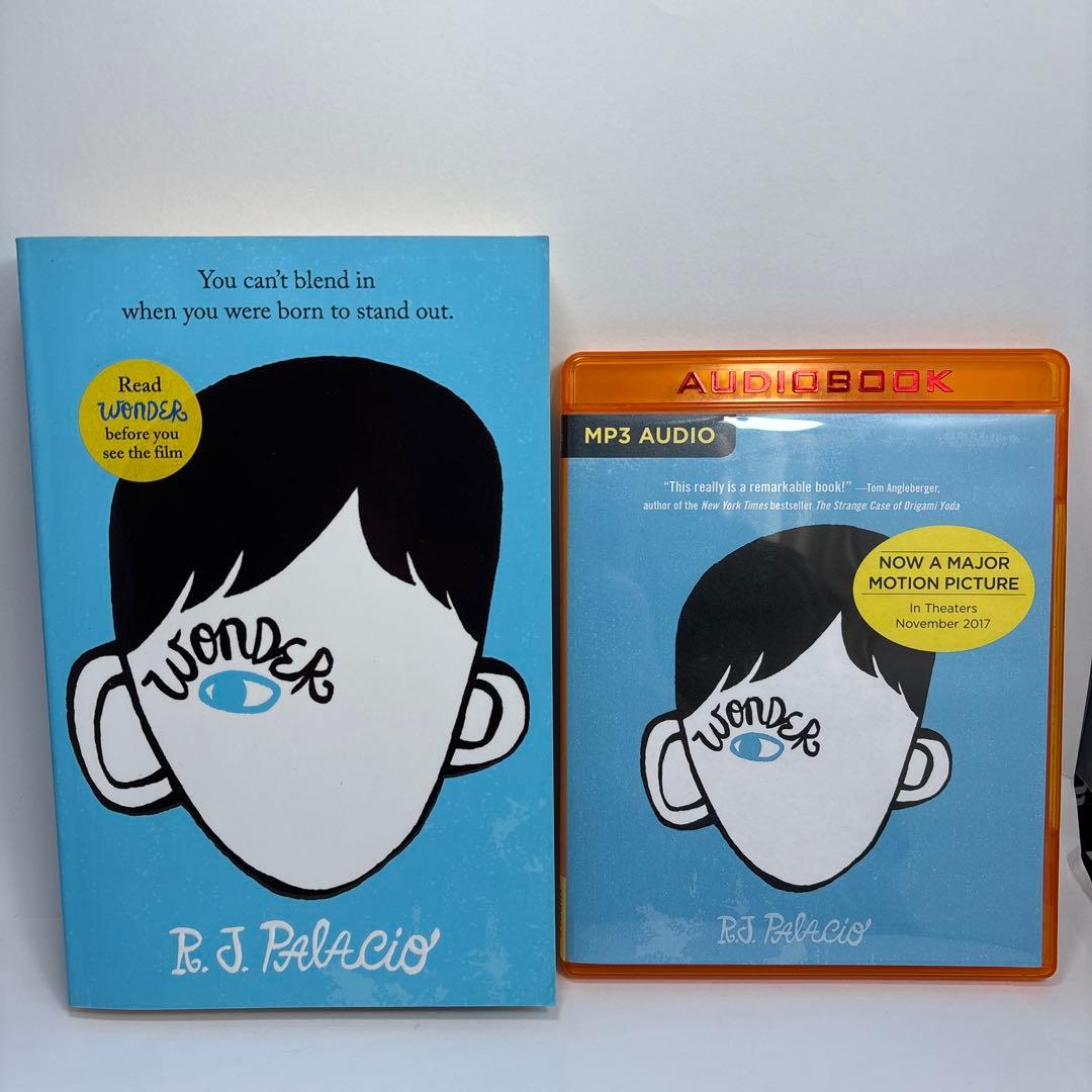 Wonder R.J. Palacio 英語版　mp-3オーディオブック付き