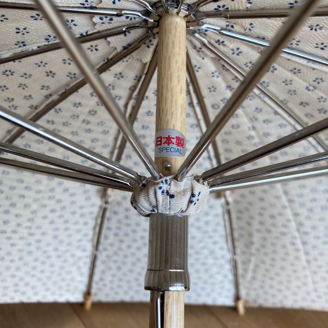 【美品】福井洋傘 伝統工芸 高級傘 ZENZA 日傘