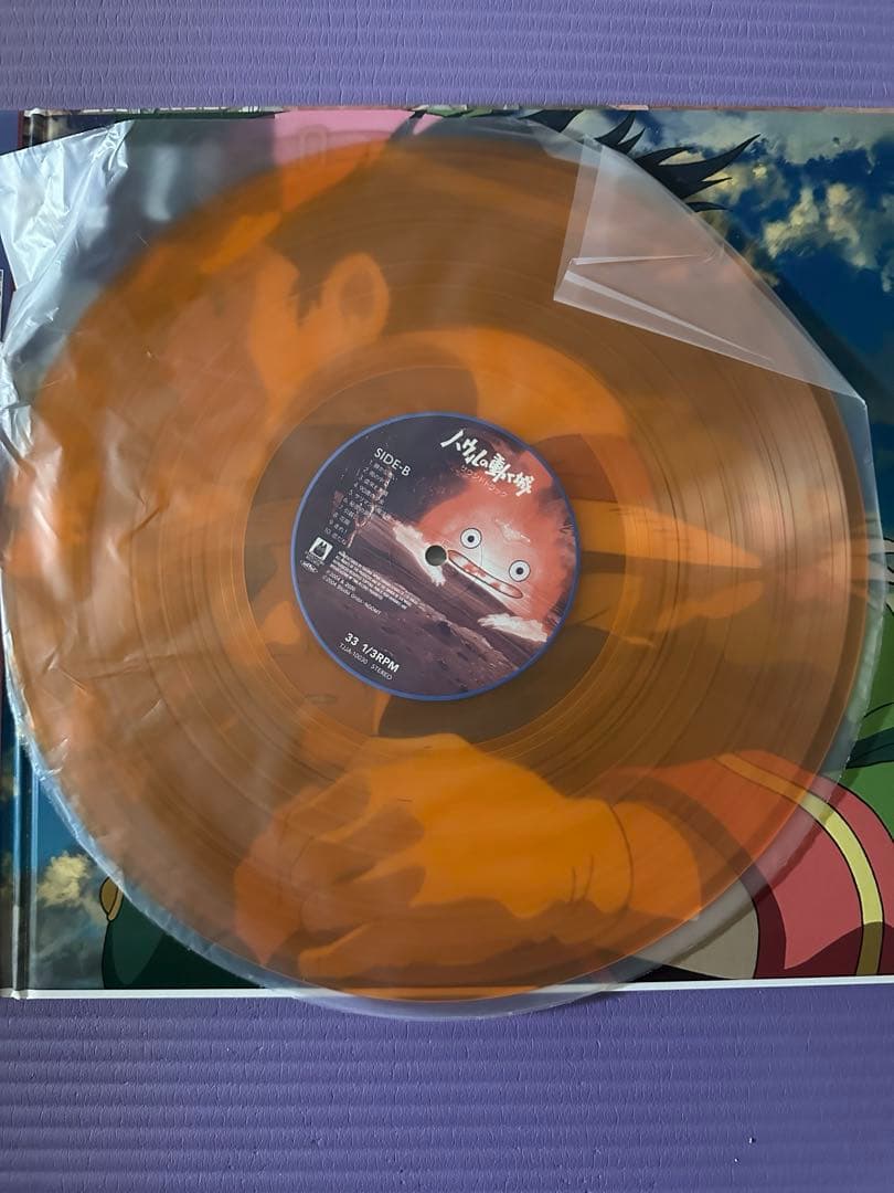 ハウルの動く城 サウンドトラック2枚組 LP 久石譲 数量限定