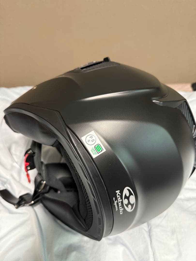 Kabuto EXCEED ジェットヘルメット フラットブラック　サイズL